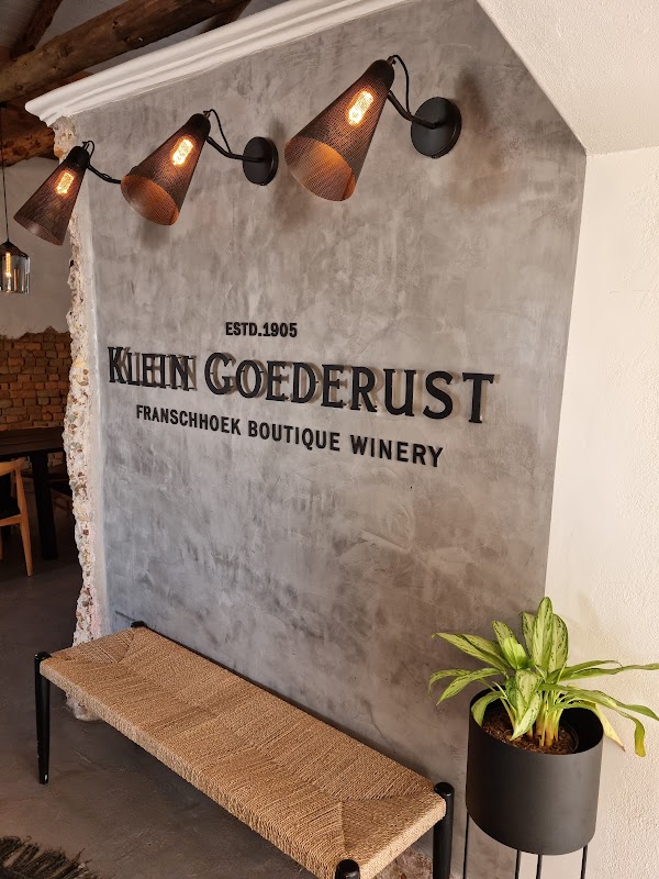 Klein Goederust Wine Farm