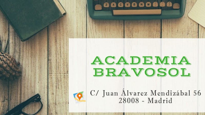 ️☀academia Bravosol Madrid