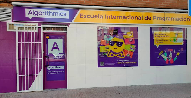 Algorithmics Alcalá de Henares. Escuela de Programación Para Niños/as y Jóvenes de 5 A 18 Años