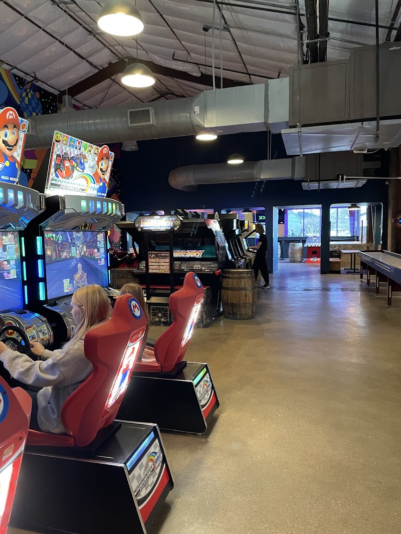 Cidercade Fort Worth — interior