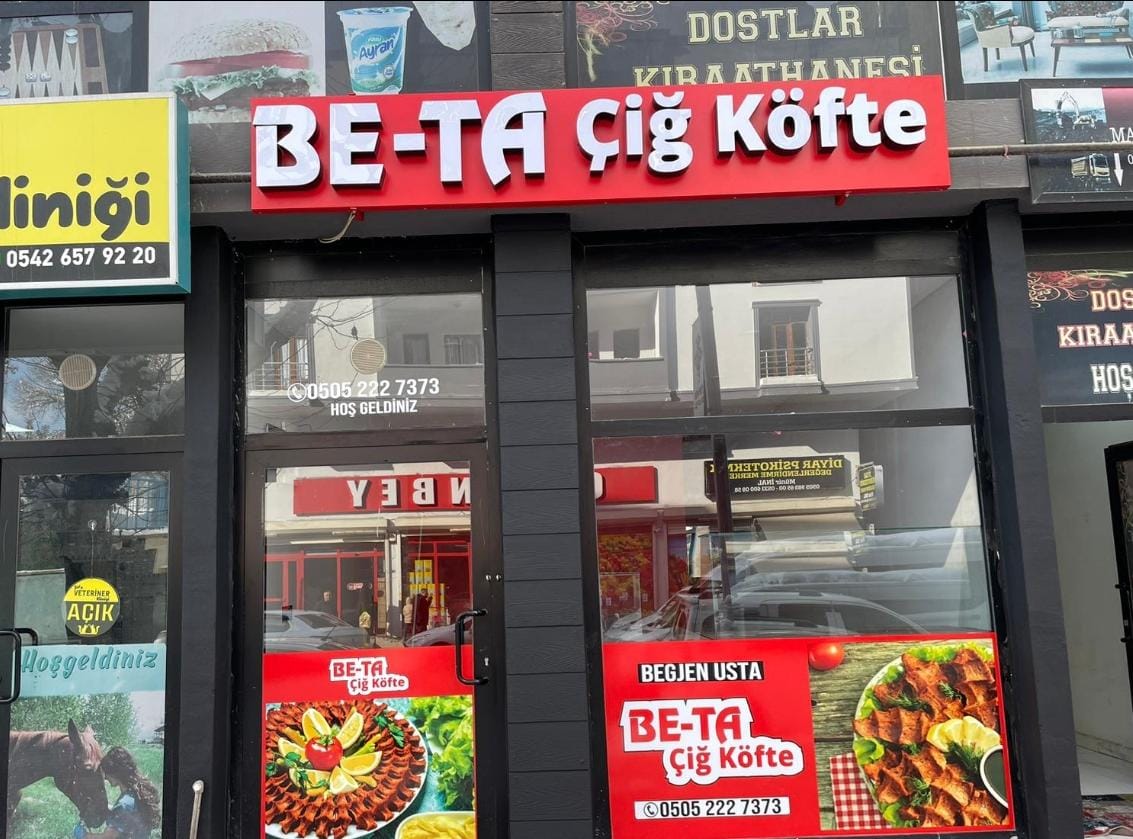 BETA Çiğ Köfte Şırnak mekanı