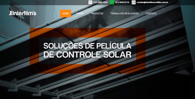 Foto de Interfilm's Curitiba | Insulfilm em Curitiba - Insulfilm para Residência - Película Solar..