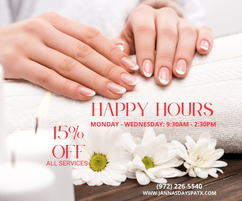 JENNA'S DAY SPA - 20% Off All Services (First Time Client)