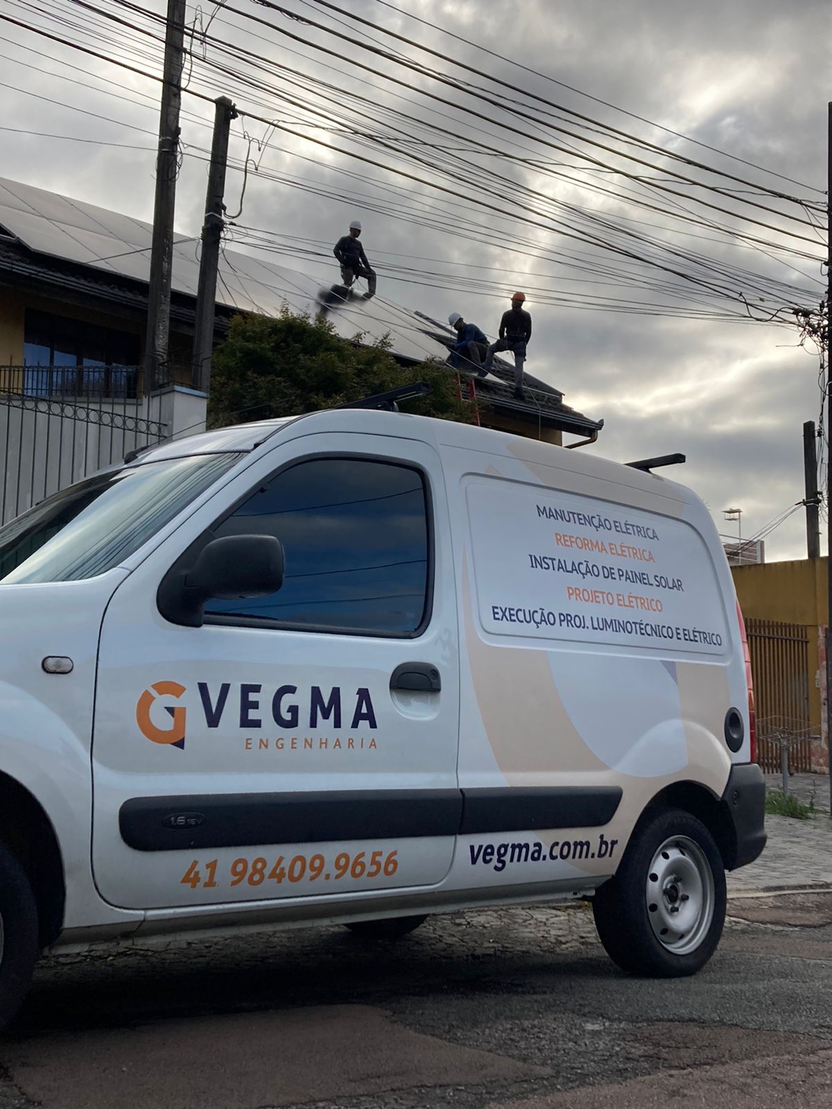 Eletricista Curitiba - VEGMA - Soluções Elétricas e Serviços - 20 anos de experiência!