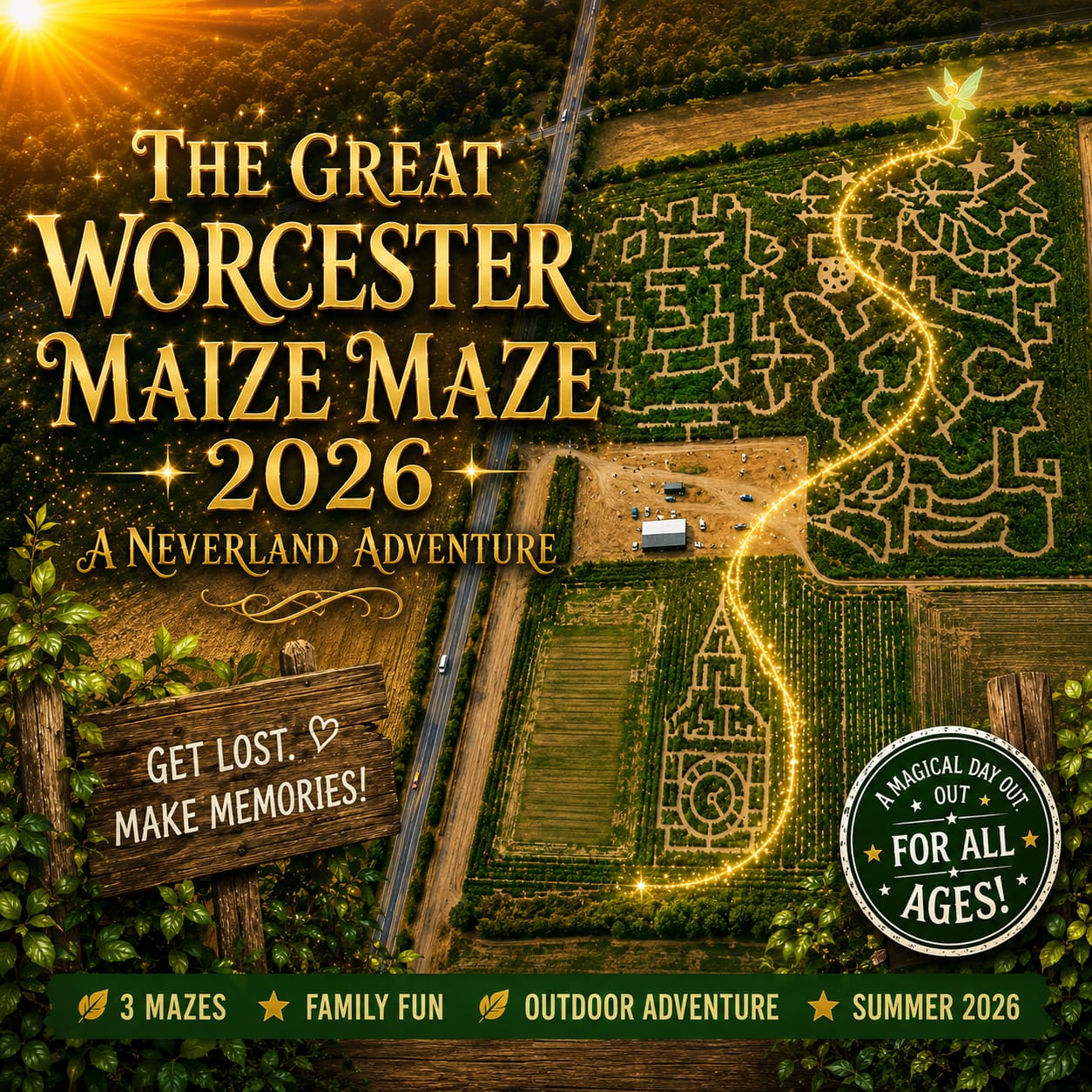 The Great Worcester Maize Maze