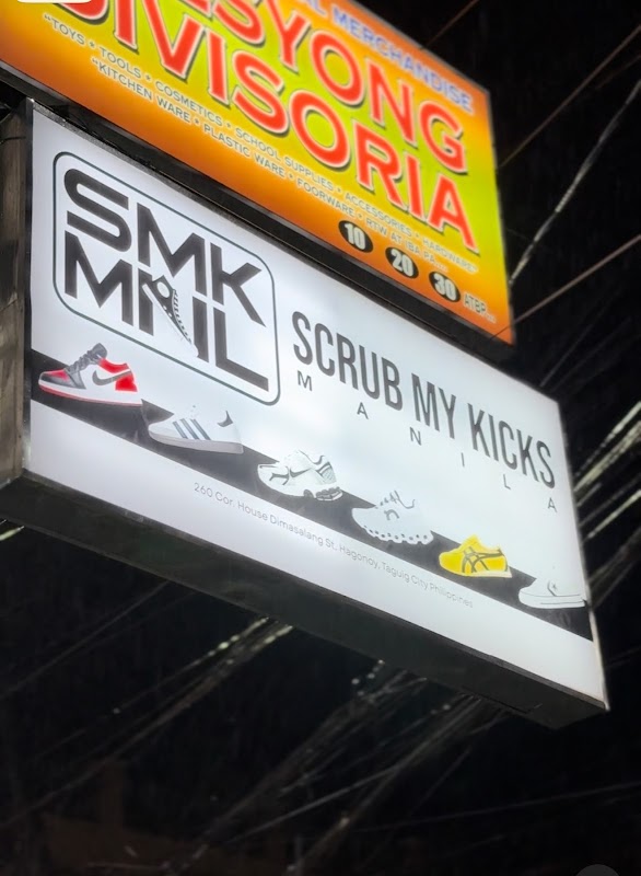Scrub my kicks