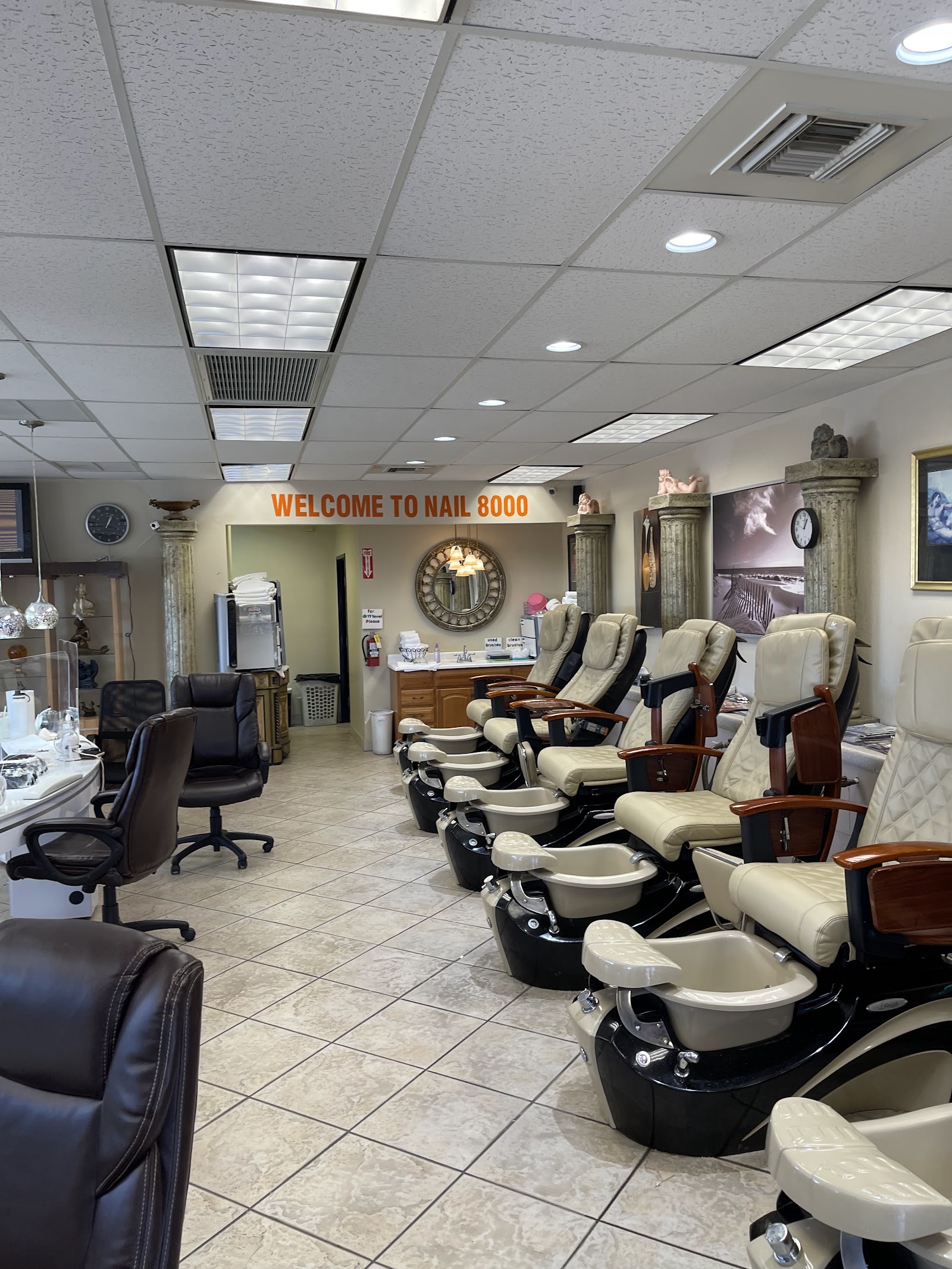 Nail 8000 and Waxing