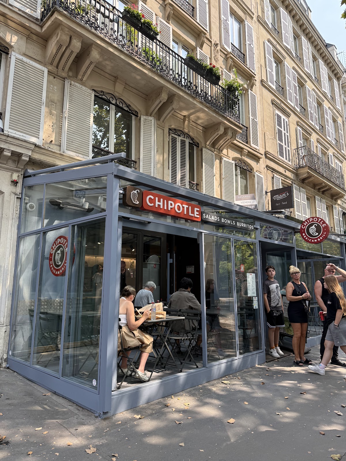 Chipotle Mexican Grill, vue extérieure