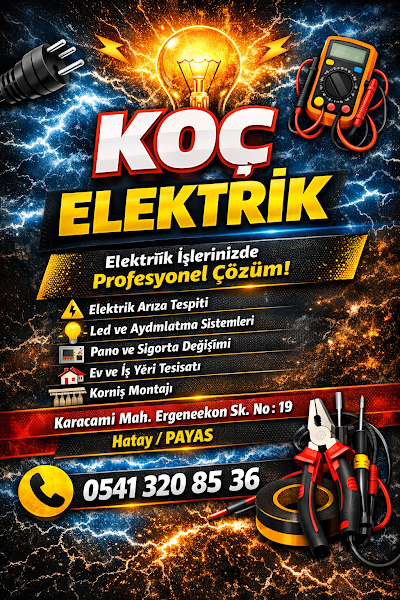 Koç Elektrik - Aydınlatma - Tesisat - Korniş - Kombi Servisi