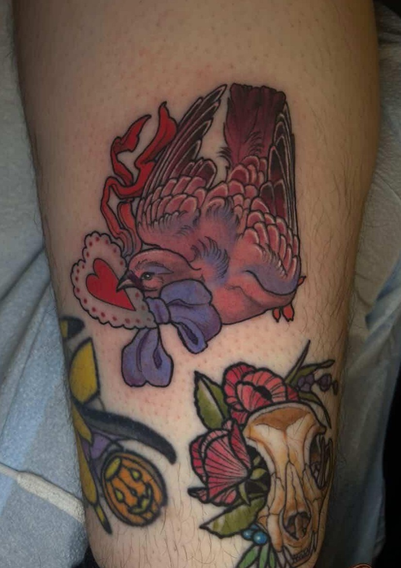 Cherry Kiss Tattoo tattoo work — photo 3