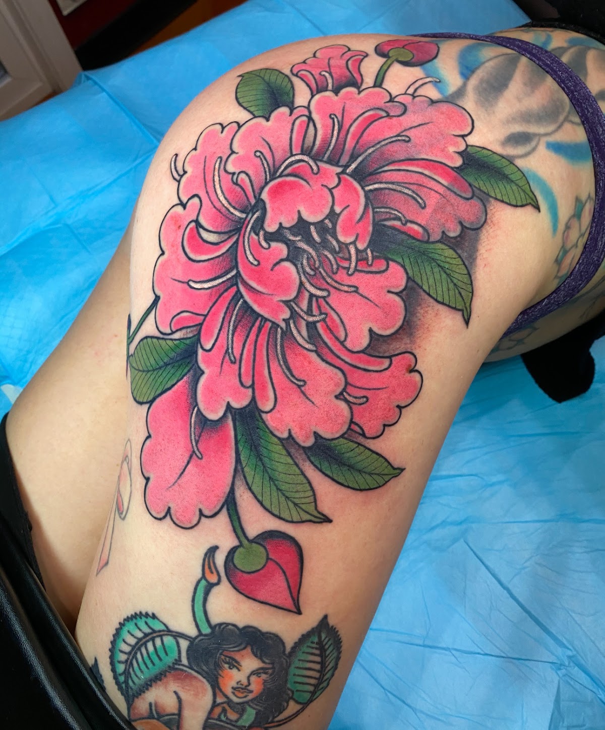 Cherry Kiss Tattoo tattoo work — photo 2