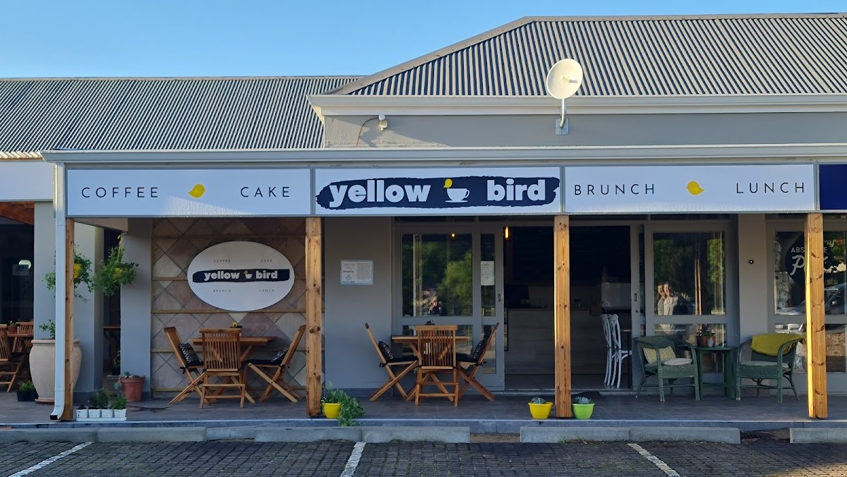 The Yellow Bird Cafe restaurant in George, Garden Route