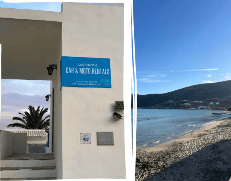 Loukataris car & moto rental sifnos