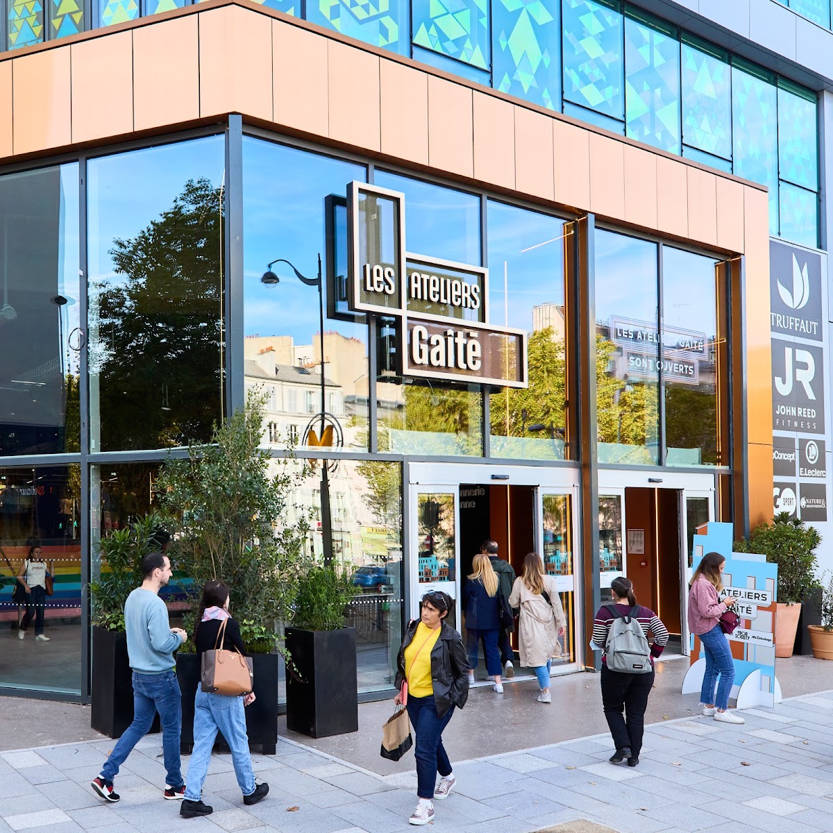 Les Ateliers Gaîté, vue extérieure