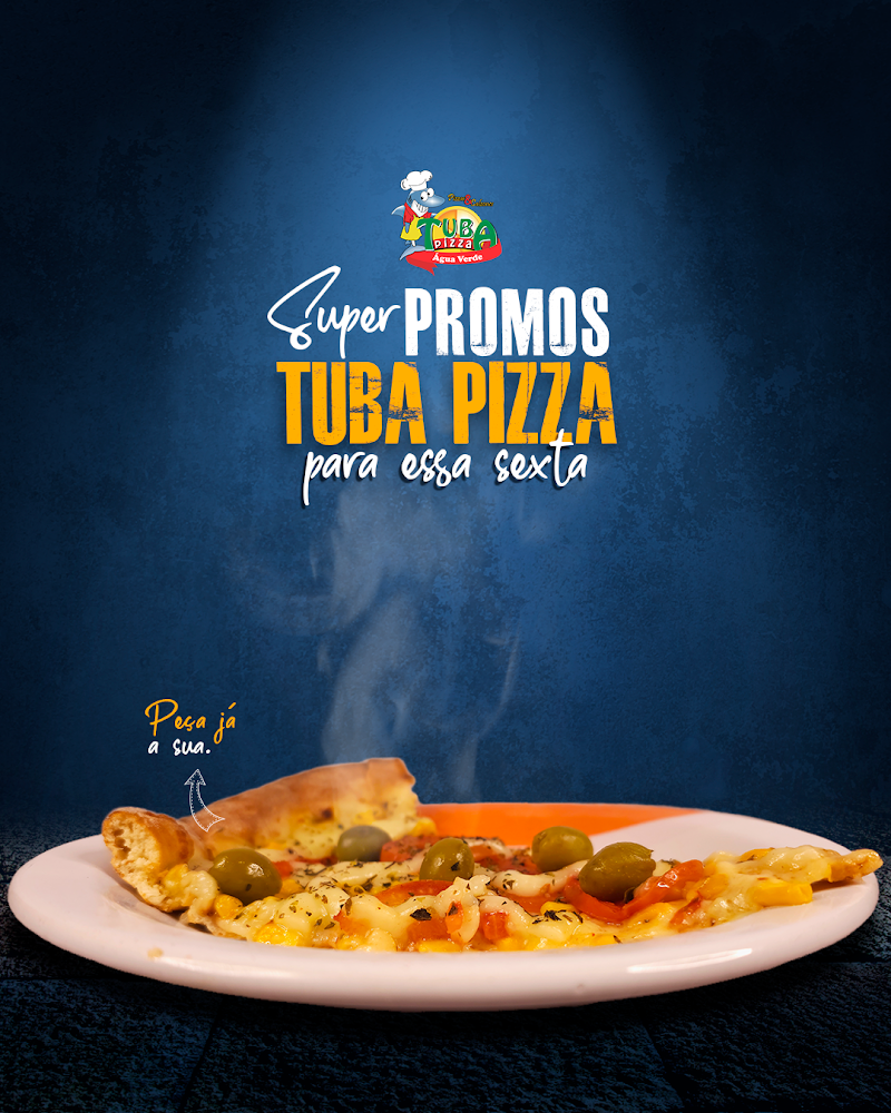 Tuba Pizza Água Verde