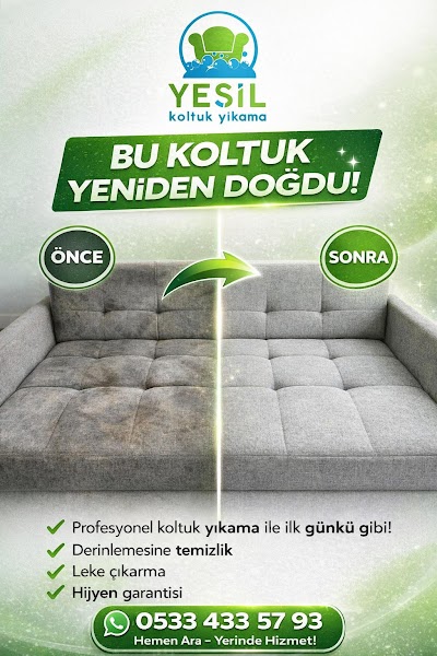 Alanya Yeşil Koltuk Yıkama - Temizlik