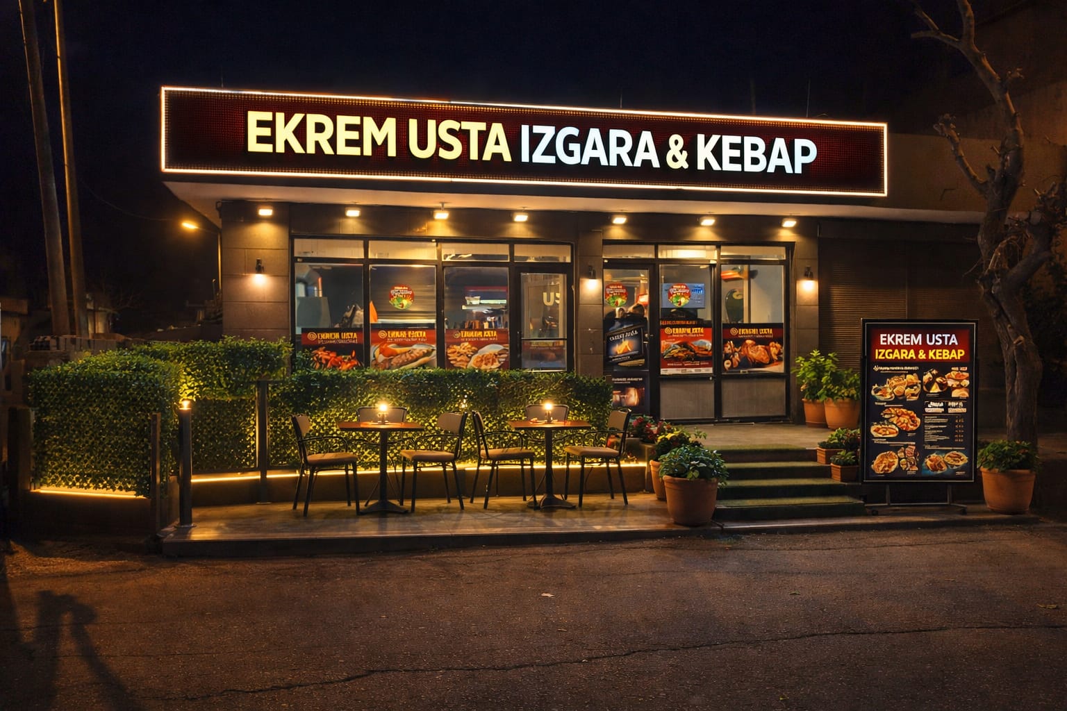Ekrem Usta Izgara ve Döner Salonu mekanı
