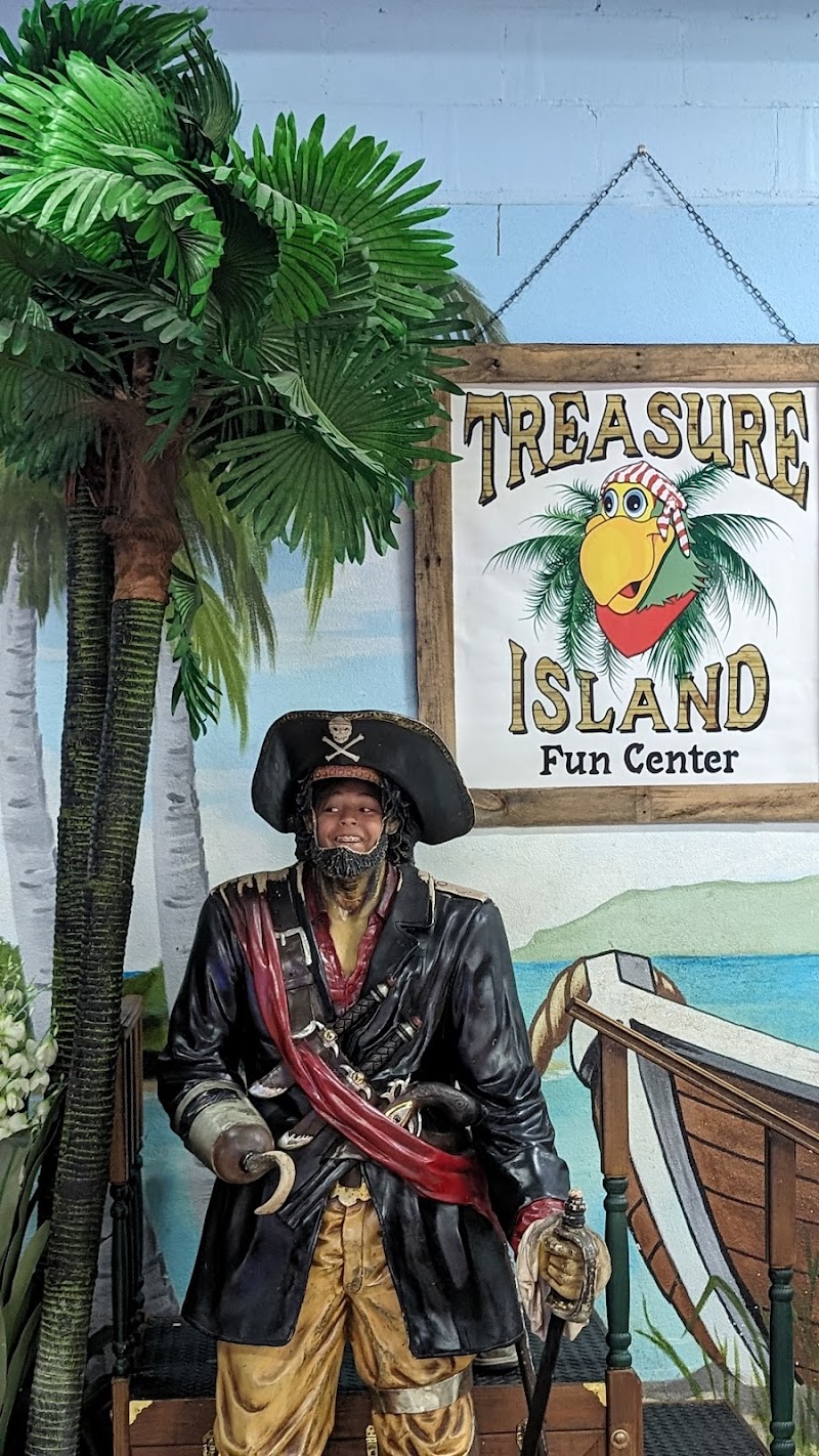 Treasure Island Fun Center — interior