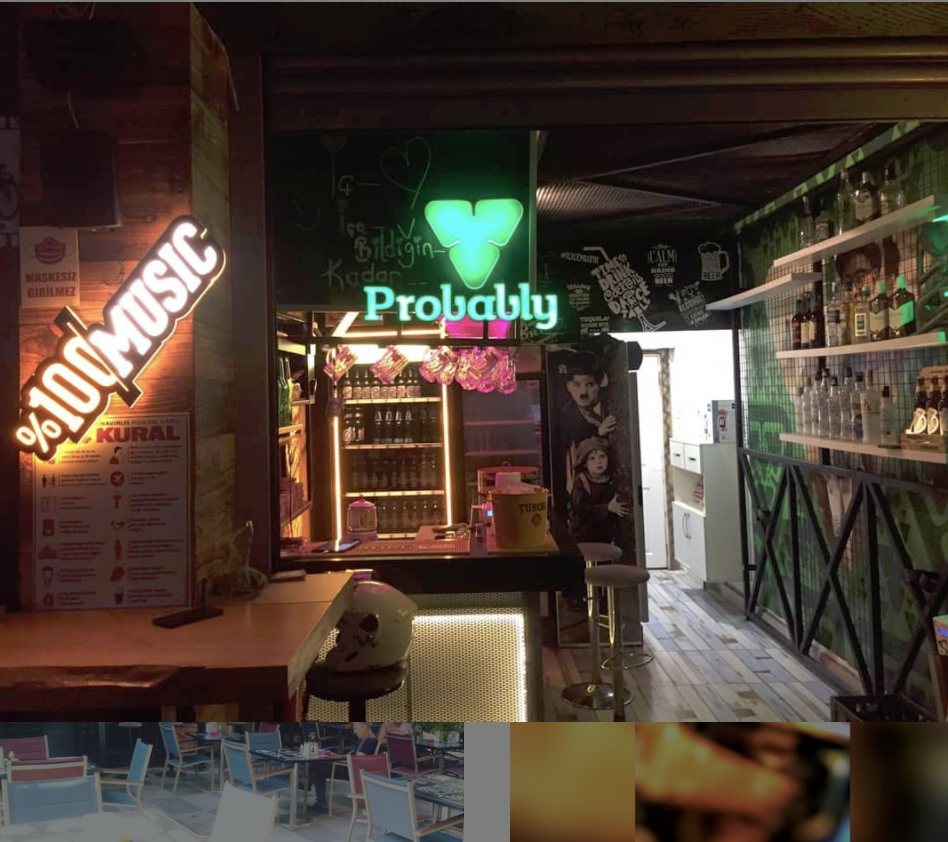 İçiçe Cafe Bar mekanı