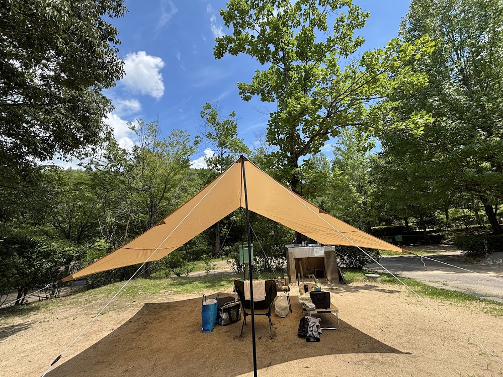 西脇市日本のへそ日時計の丘公園オートキャンプ場