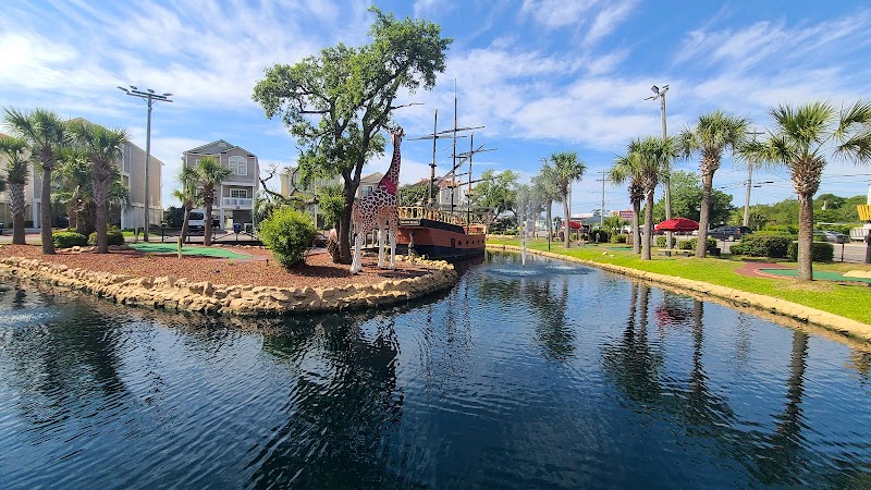Black Pearl Mini Golf banner