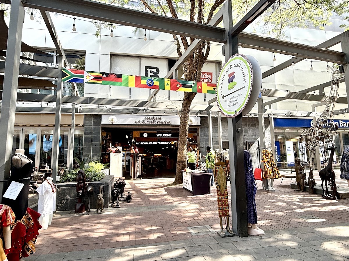 Rosebank African Craft Market, Johannesburb