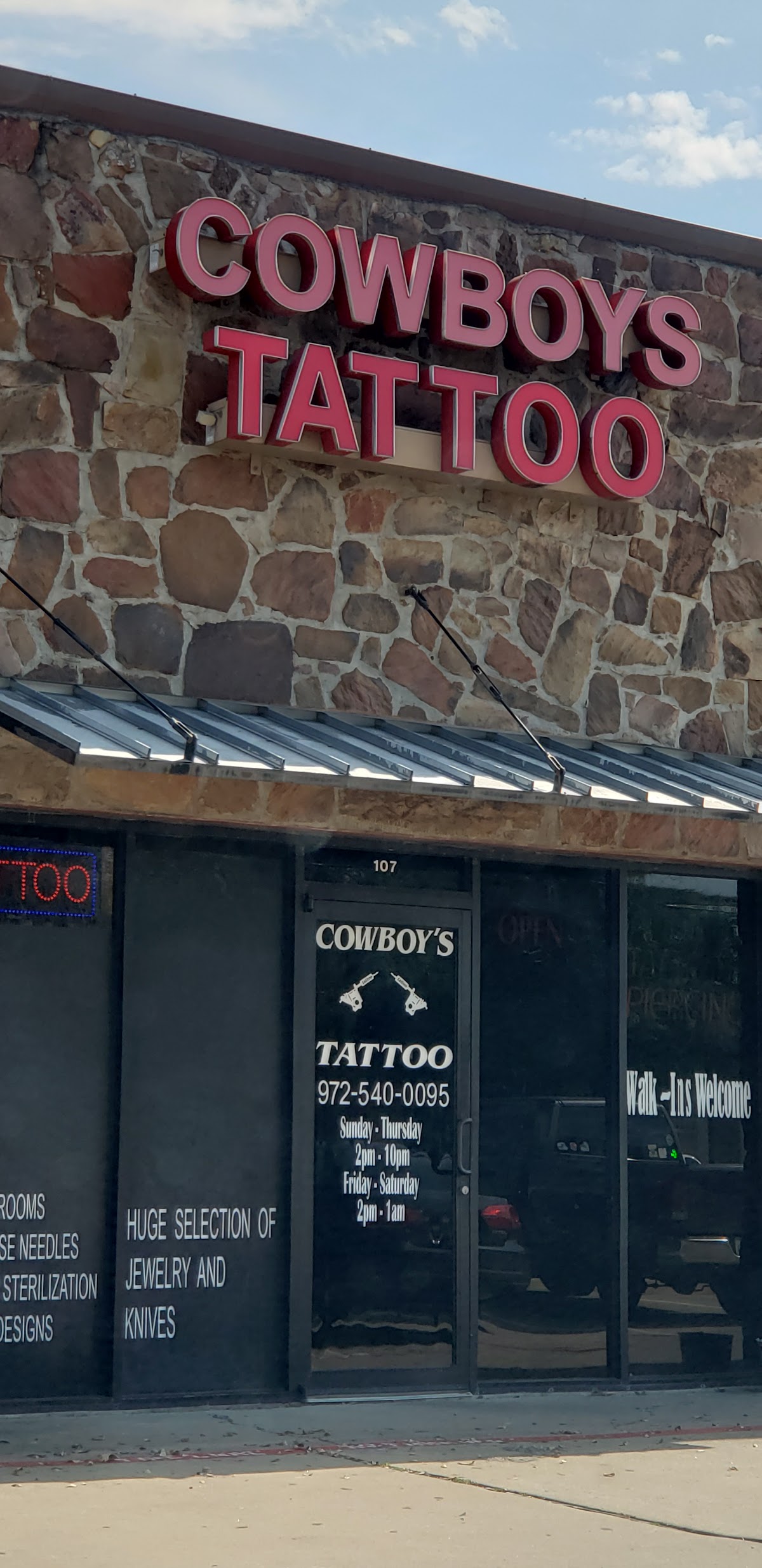 Cowboys Tattoo tattoo work — photo 3