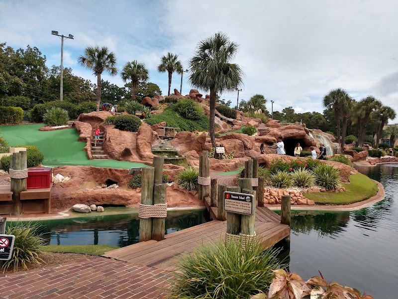 Treasure Island Golf banner
