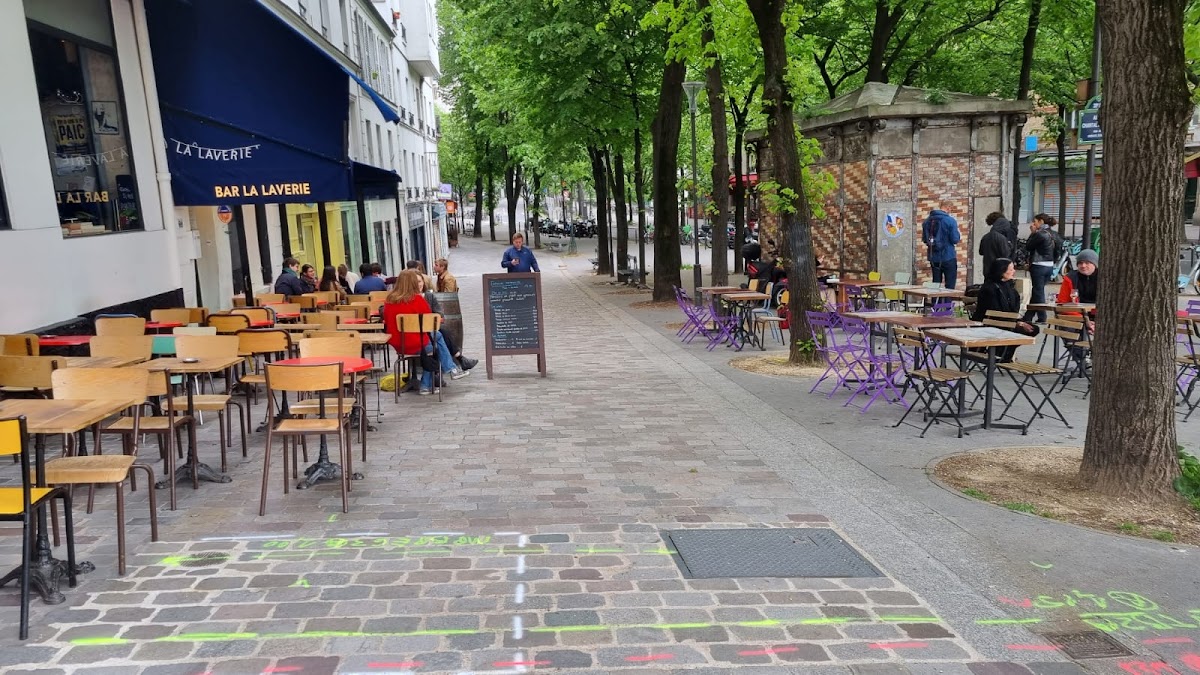 Bar La Laverie, vue extérieure