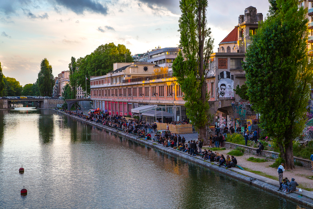 Point Éphémère, vue extérieure