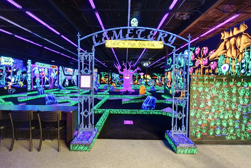 Monster Mini Golf banner