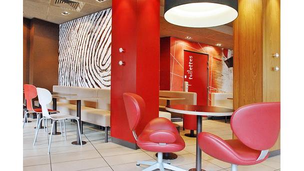 McDonald's, vue extérieure