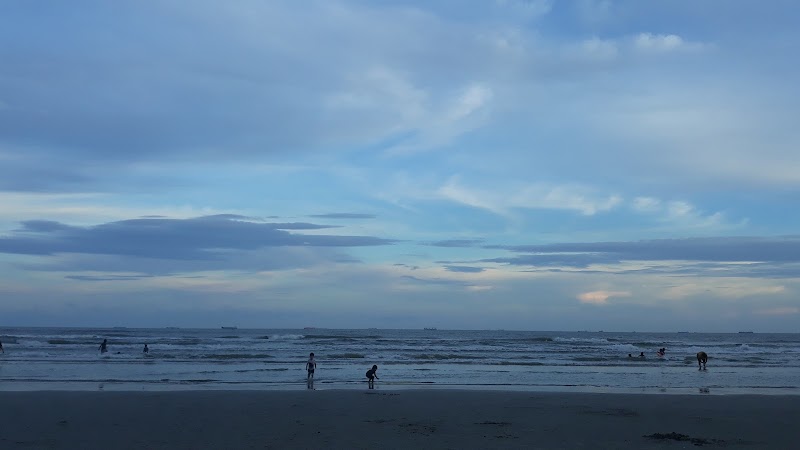 East Beach in Galveston