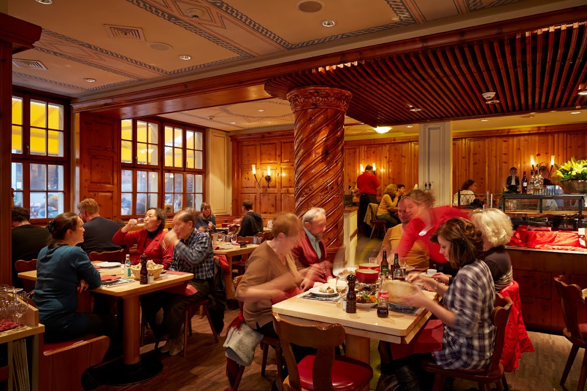 Swiss Chuchi Restaurant in zurich