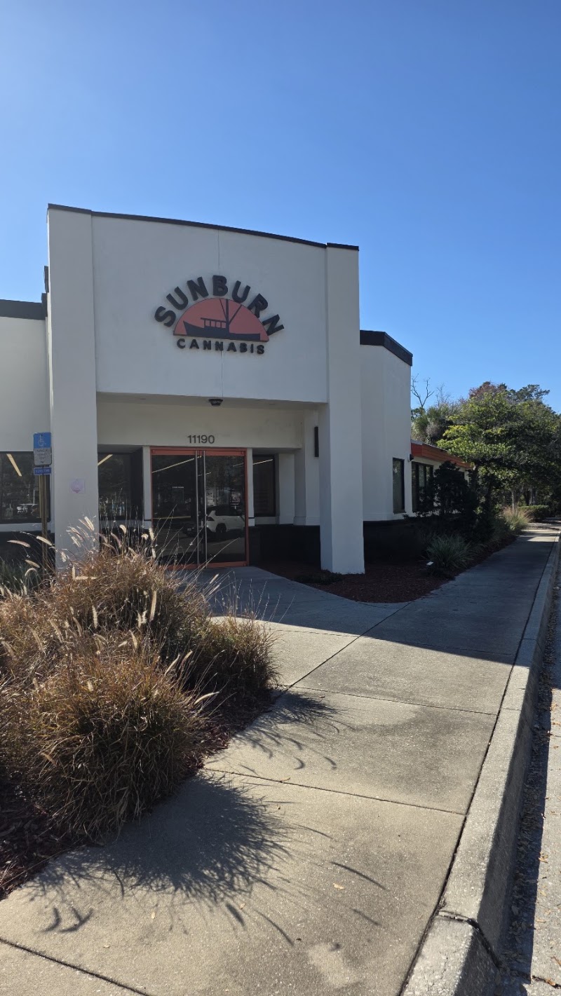 Video tour of Sunburn Cannabis Jax Mandarin Dispensary retail environment