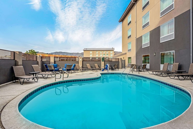 Outdoor pool for relaxation and recreation