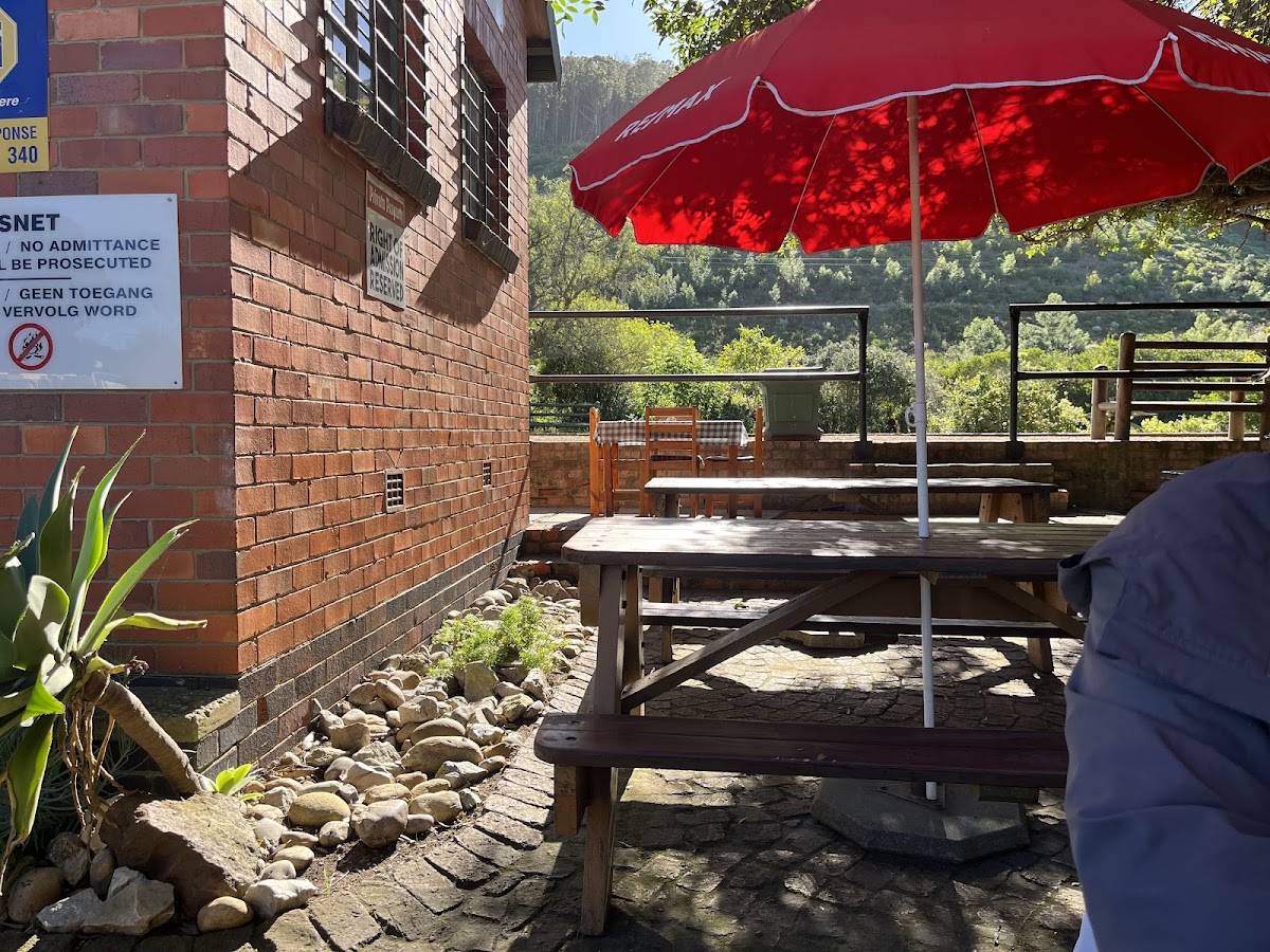 Steam Whistle Stop Cafe restaurant in Sedgefield, Garden Route