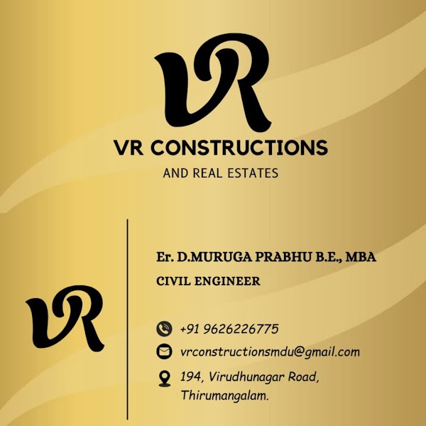 VR Constructions and Real Estates