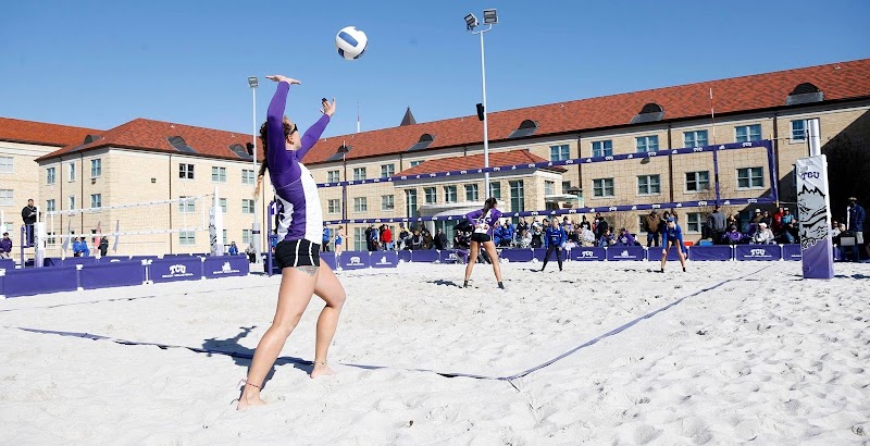 TCU Beach Volleyball Courts