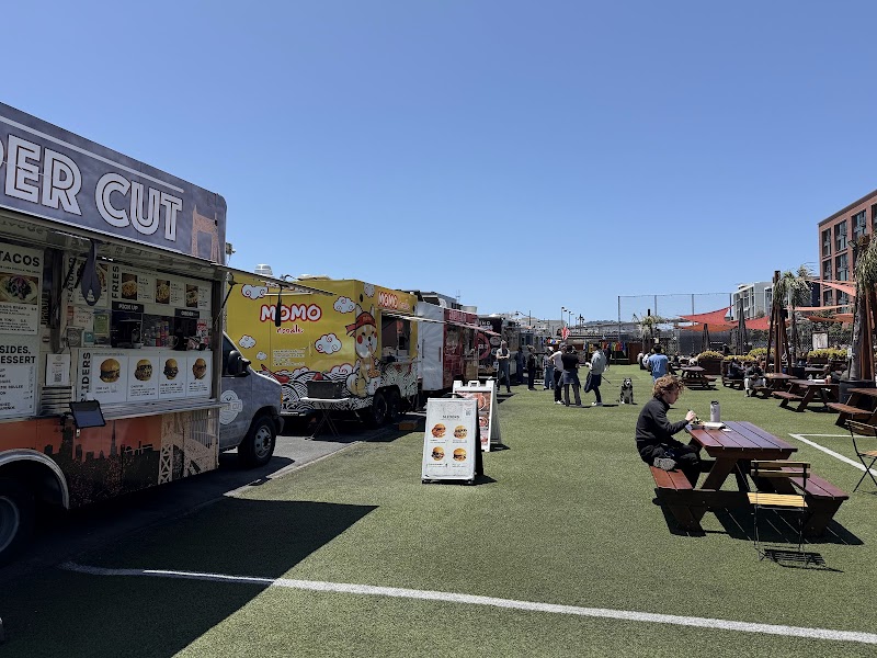 Rotating lineup of local food trucks