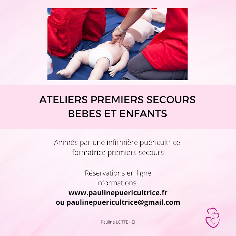 Pauline Lotte - Puéricultrice - Spécialiste sommeil bébé et alimentation enfant - Premiers secours