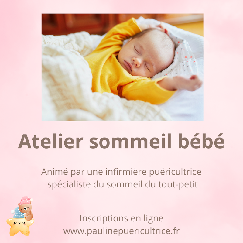 Pauline Lotte - Puéricultrice - Spécialiste sommeil bébé et alimentation enfant - Premiers secours