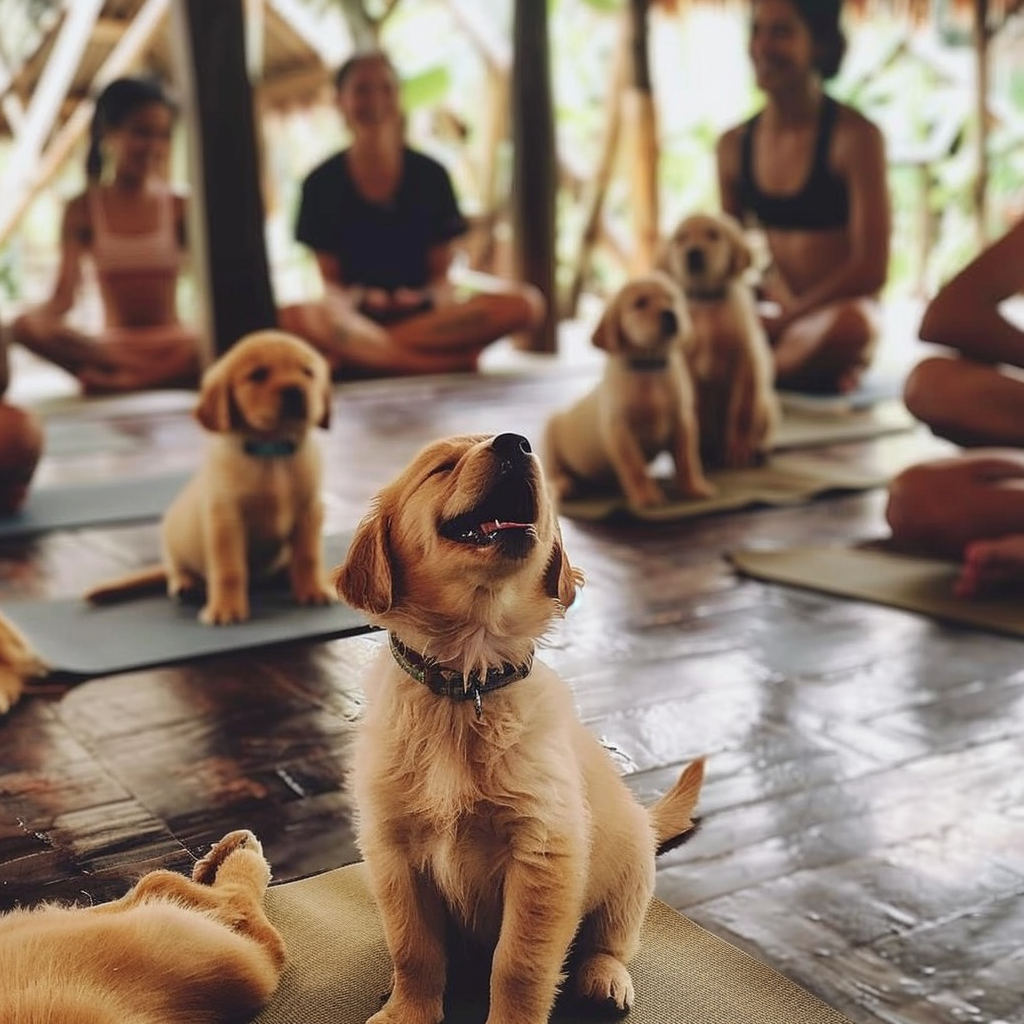 Puppy Yoga Bali — 4