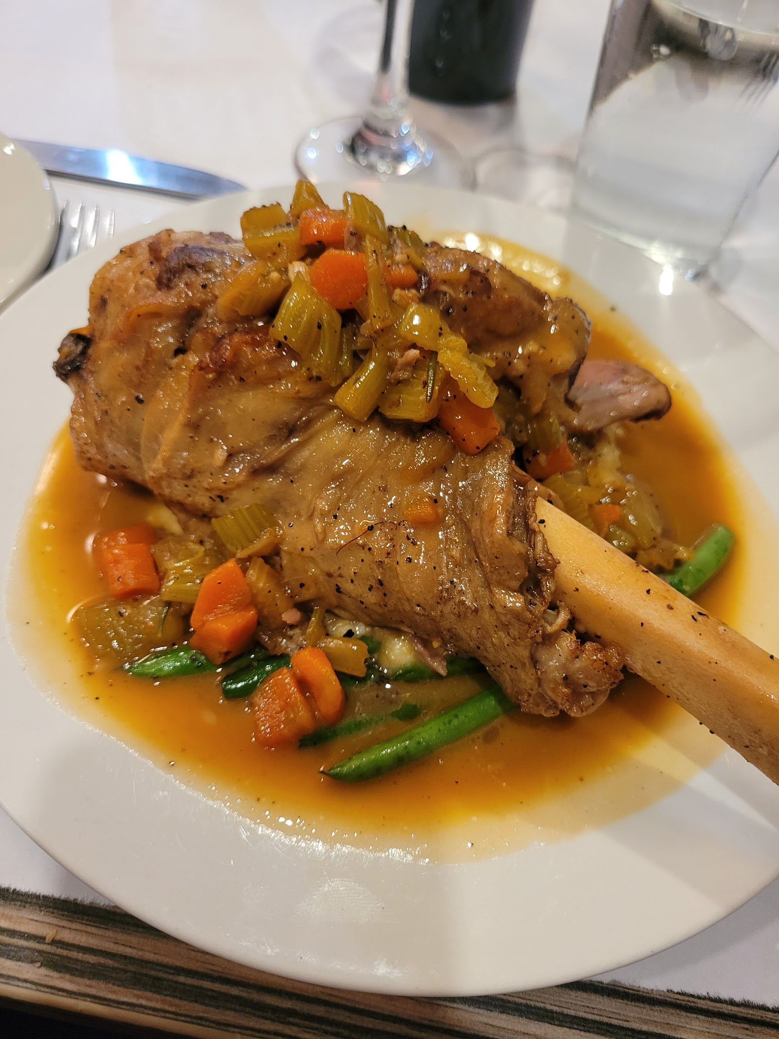 Zin Bistro plated dish