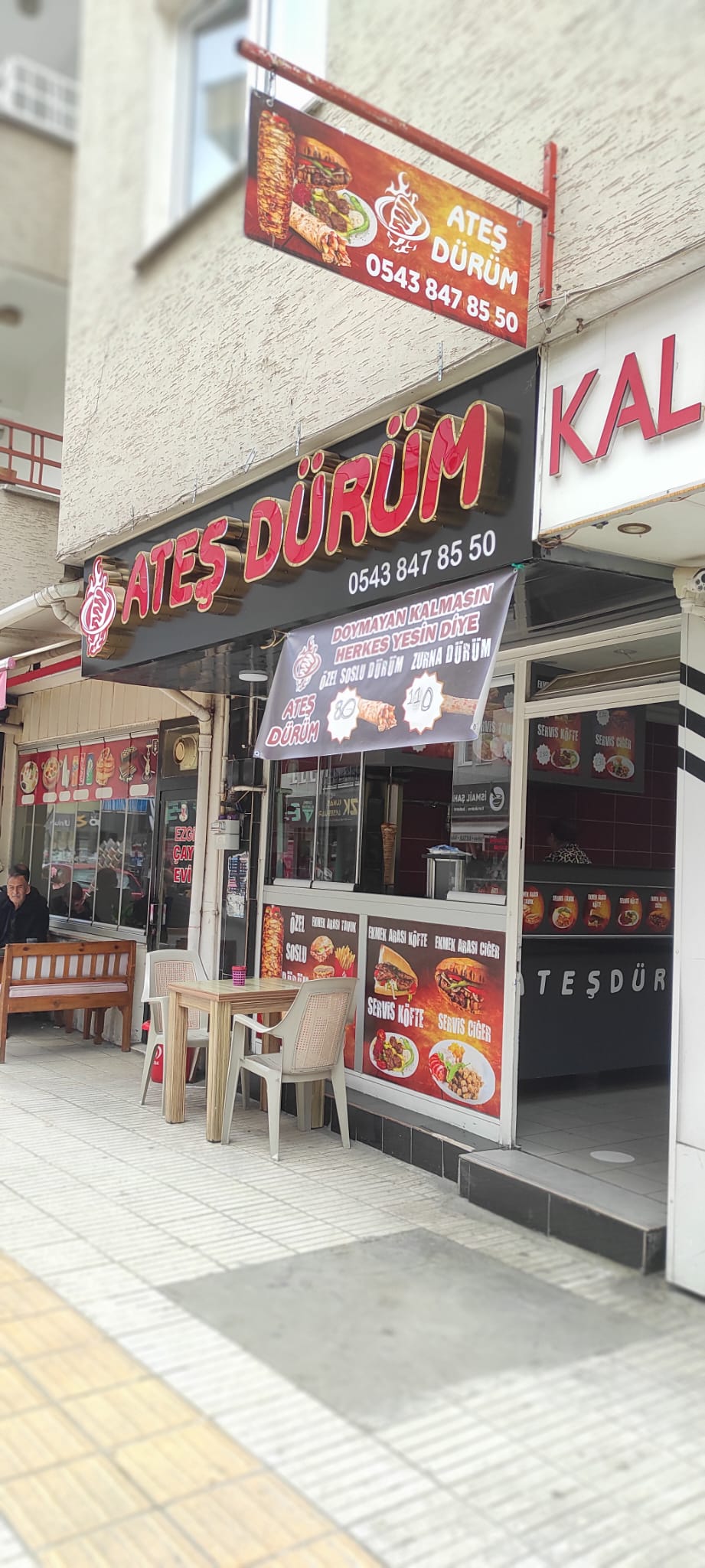 Çorum Ateş Dürüm mekanı