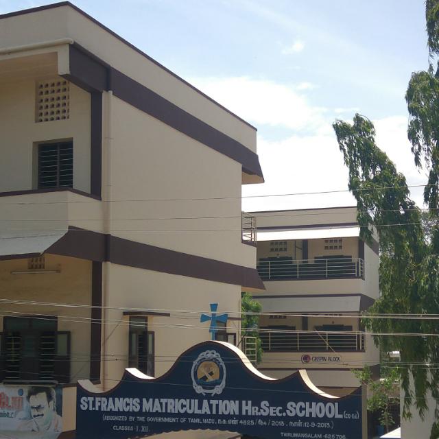 St Francis Matriculation Higher Secondary School