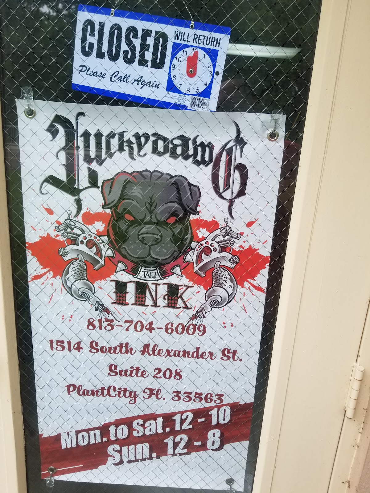 LuckyDawg Ink — tattoo studio near Plant City
