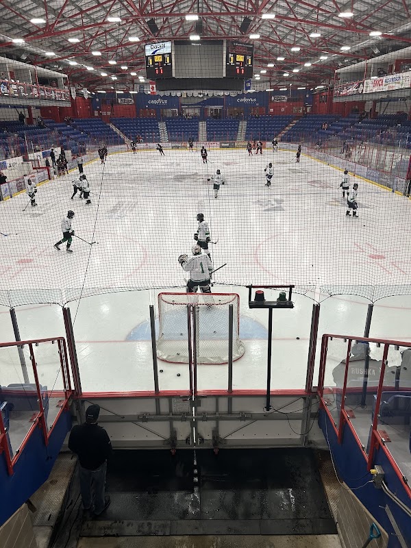 Centennial Regional Arena exterior — Brooks, Canada