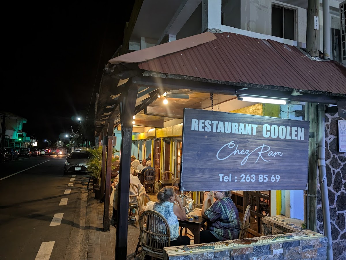 Restaurant Coolen Chez Ram in mauritius