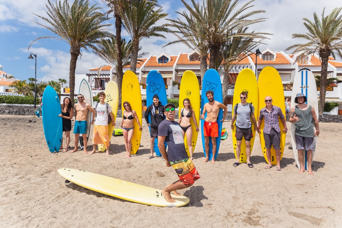 Surf Lessons at Playa de Sotavento